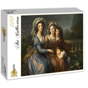 Grafika (02171) - Élisabeth Vigée Le Brun: "The Marquise de Pezay, and the Marquise de Rougé with Her Sons Alexi" - 300 Teile Puzzle