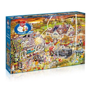 Gibsons (G7084) - Mike Jupp: "Ich liebe den Herbst" - 1000 Teile Puzzle