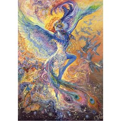 Grafika (T-00269) - Josephine Wall: "Blue Bird" - 1500 Teile Puzzle