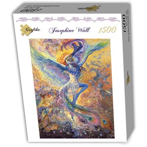 Grafika (T-00269) - Josephine Wall: "Blue Bird" - 1500 Teile Puzzle