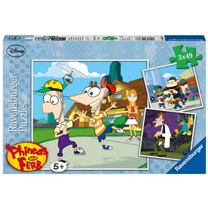Ravensburger (09336) - "In geheimer Mission" - 49 Teile Puzzle