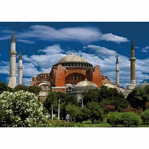 D-Toys (50328-AB04) - "Hagia Sophia, Istanbul, Turkey" - 500 Teile Puzzle