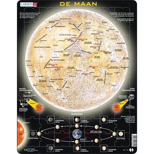 Larsen (SS5-NL) - "De Maan - NL" - 70 Teile Puzzle