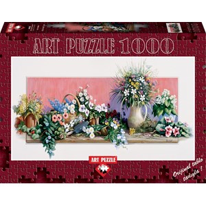 Art Puzzle (4442) - "Welt der Blumen" - 1000 Teile Puzzle