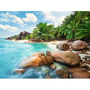 Ravensburger (16334) - "Traumhafter Strand" - 1500 Teile Puzzle