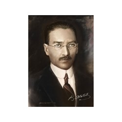 Art Puzzle (4179) - "Porträt von Atatürk" - 500 Teile Puzzle