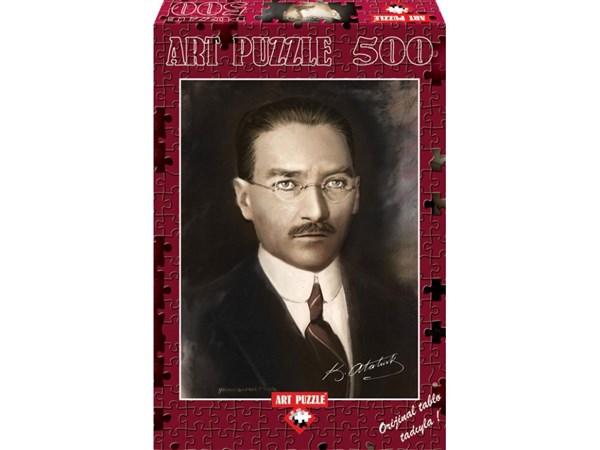 Art Puzzle (4179) - "Porträt von Atatürk" - 500 Teile Puzzle