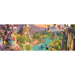 Jumbo (18570) - "Zauberhafte Märchenwelt" - 1000 Teile Puzzle