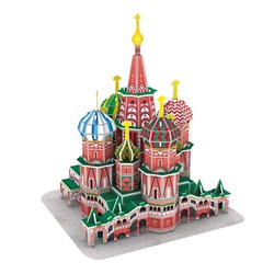 Cubic Fun (C239h) - "Basilius-Kathedrale" - 92 Teile Puzzle