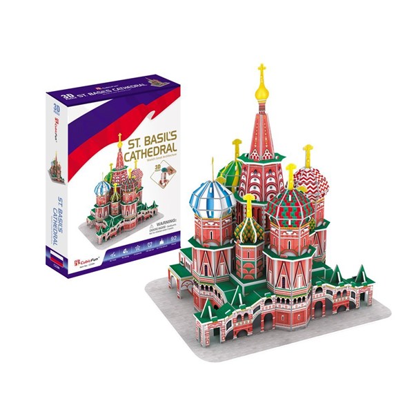 Cubic Fun (C239h) - "Basilius-Kathedrale" - 92 Teile Puzzle
