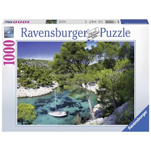 Ravensburger (19632) - "Cassis, Frankreich" - 1000 Teile Puzzle
