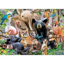 King International (05484) - "Jungle Party" - 1000 Teile Puzzle