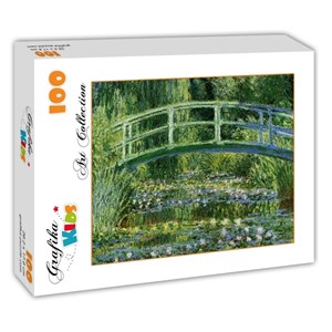 Grafika Kids (00094) - Claude Monet: "Water Lilies and the Japanese bridge, 1897-1899" - 100 Teile Puzzle