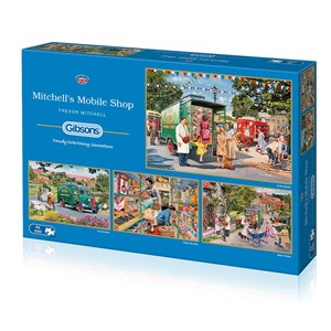Gibsons (G5040) - Trevor Mitchell: "Mitchell's Mobile Shop" - 500 Teile Puzzle