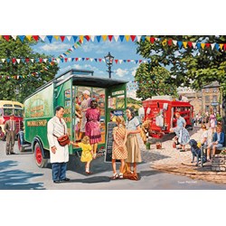 Gibsons (G5040) - Trevor Mitchell: "Mitchell's Mobile Shop" - 500 Teile Puzzle
