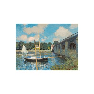 Puzzle Michele Wilson (A246-1000) - Claude Monet: "Die Brücke von Argenteuil" - 1000 Teile Puzzle
