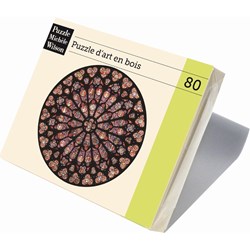 Puzzle Michele Wilson (A342-80) - "Notre Dame Rosace" - 80 Teile Puzzle