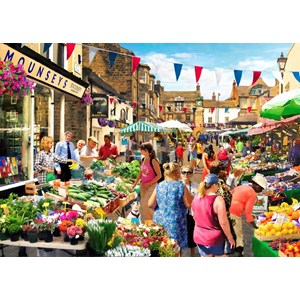 The House of Puzzles (4265) - "Street Market" - 1000 Teile Puzzle