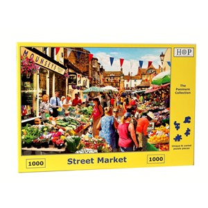 The House of Puzzles (4265) - "Street Market" - 1000 Teile Puzzle