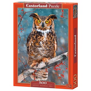 Castorland (B-52387) - "Virginia-Uhu" - 500 Teile Puzzle
