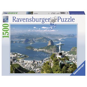 Ravensburger (16317) - "Blick auf Rio" - 1500 Teile Puzzle