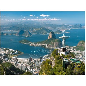 Ravensburger (16317) - "Blick auf Rio" - 1500 Teile Puzzle