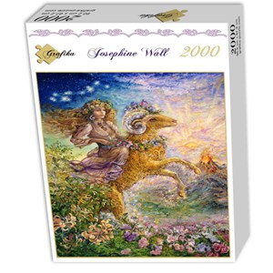 Grafika (00812) - Josephine Wall: "Sternzeichen Widder" - 2000 Teile Puzzle