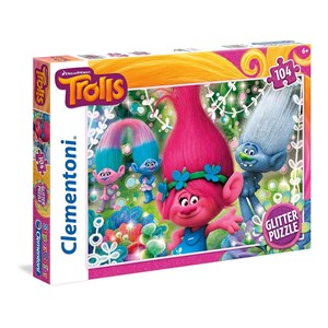 Clementoni (27249) - "Trolls" - 104 Teile Puzzle