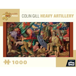 Pomegranate (AA843) - Colin Gill: "Schwere Artillerie" - 1000 Teile Puzzle