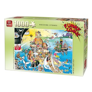 King International (05221) - Robert J. Crisp: "Rocking Stones" - 1000 Teile Puzzle