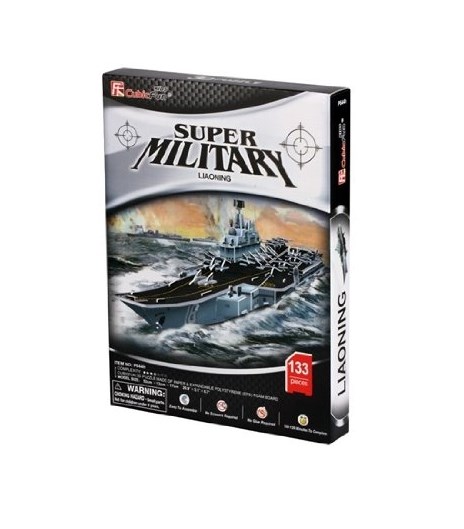 Cubic Fun (P644H) - "Super Military Liaoning" - 133 Teile Puzzle