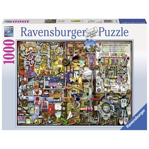 Ravensburger (19710) - Colin Thompson: "Erfindergeist" - 1000 Teile Puzzle