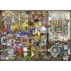 Ravensburger (19710) - Colin Thompson: "Erfindergeist" - 1000 Teile Puzzle