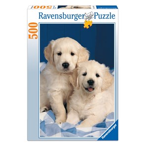 Ravensburger (14238) - "Knopfaugen" - 500 Teile Puzzle