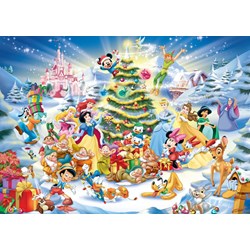 Ravensburger (19287) - "Weihnachten mit Disney" - 1000 Teile Puzzle