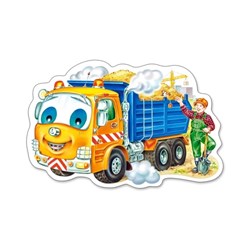 Castorland (B-015061) - "Sandlaster mit lustigem Gesicht" - 15 Teile Puzzle