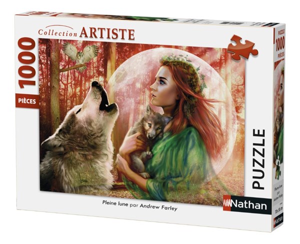 Nathan (87468) - Andrew Farley: "Full Moon" - 1000 Teile Puzzle