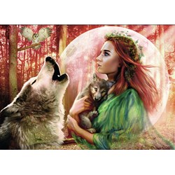 Nathan (87468) - Andrew Farley: "Full Moon" - 1000 Teile Puzzle