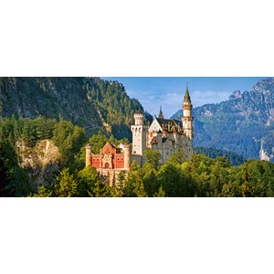 Castorland (B-060221) - "Blick auf Schloss Neuschwanstein, Deutschland" - 600 Teile Puzzle