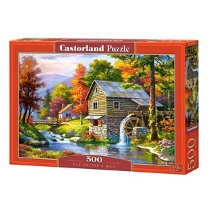 Castorland (B-52691) - "Abgeschiedenheit am Flusslauf" - 500 Teile Puzzle