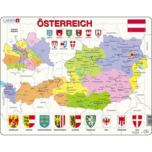 Larsen (K41) - "Österreich" - 70 Teile Puzzle