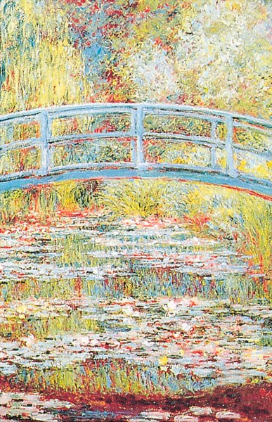 Piatnik (534669) - Claude Monet: "Japanische Brücke" - 1000 Teile Puzzle