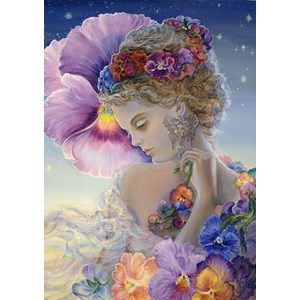 Grafika (T-00348) - Josephine Wall: "Pansy" - 1000 Teile Puzzle