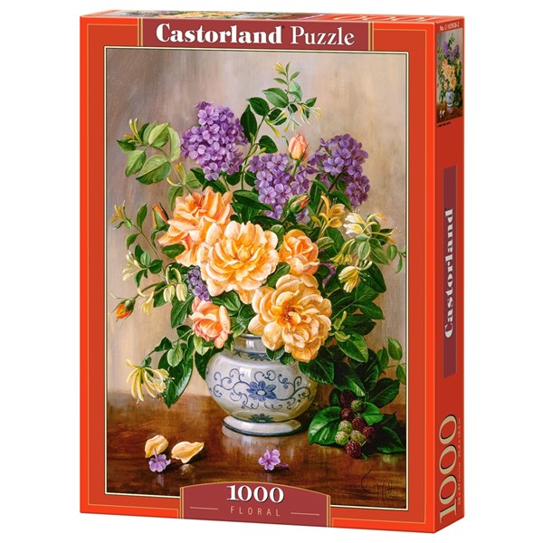 Castorland (C-103928) - "Blumen in Vase" - 1000 Teile Puzzle