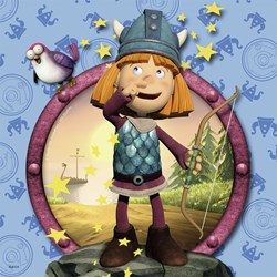 Ravensburger (09409) - "Wickie der kleine Wikinger" - 49 Teile Puzzle
