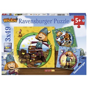 Ravensburger (09409) - "Wickie der kleine Wikinger" - 49 Teile Puzzle