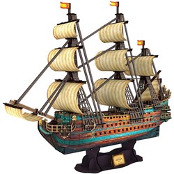 Cubic Fun (T4017H) - "Die Spanische Armada, San Felipe" - 248 Teile Puzzle
