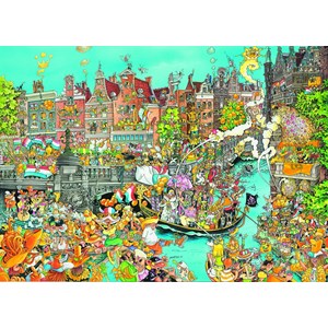 King International (05132) - "Amsterdam Queen's Day" - 1000 Teile Puzzle