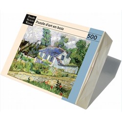 Puzzle Michele Wilson (A218-500) - Vincent van Gogh: "Haus in Auvers" - 500 Teile Puzzle