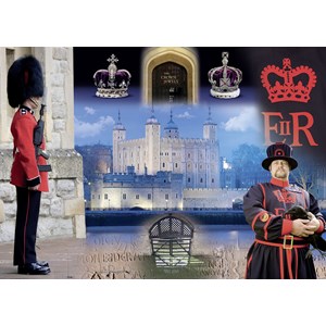 Ravensburger (19581) - "Historic Royal Palaces, The Tower of London" - 1000 Teile Puzzle